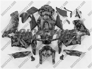 Honda CBR600RR Grey Camo Fairings