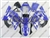 Yamaha YZF-R6  Blue/Silver Tribal Fairings