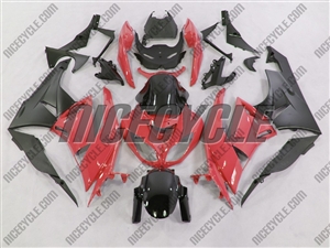 Kawasaki ZX6R Red Fairings