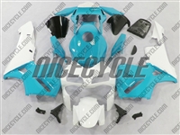 Honda CBR600RR Motorcycle Super Blue/White Fairings