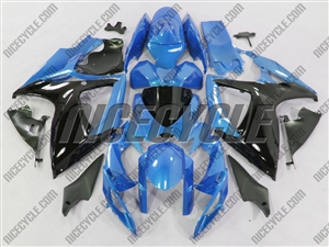 Metallic Blue Suzuki GSX-R 600 750 Fairings