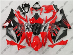 Yamaha YZF-R6 Burning Red Fairings