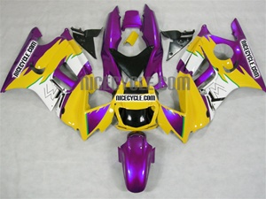 Honda CBR600 F3 Purple/Yellow Fairings