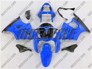 Kawasaki ZX6R Blue Fairings