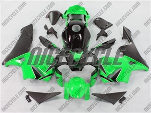 Honda CBR600RR Green/Black Fairings