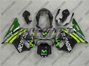 Honda CBR600 F4i Black Movistar Fairings