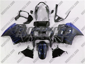 Blue Flame Honda VFR-800 Motorcycle Fairings