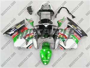 Kawasaki ZX6R Green Eurobet Fairings