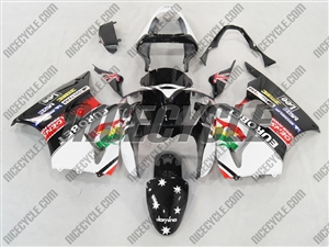 Kawasaki ZX6R Black Eurobet Fairings