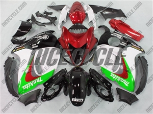 Suzuki GSX-R 1300 Hayabusa Makita Metallic Red Fairings