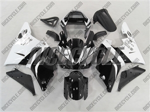 Yamaha YZF-R1 Black/White Fairings