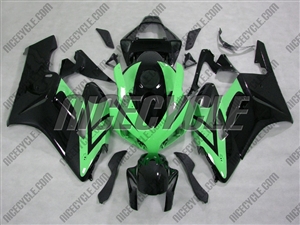 Honda CBR 1000RR Black/Green OEM Style Fairings