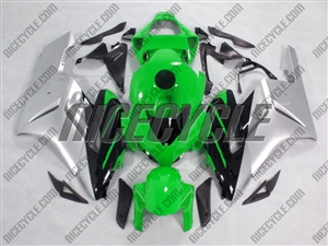 Honda CBR 1000RR Green/Silver/Black Fairings