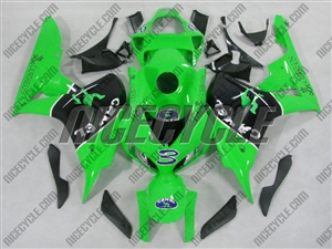 Camel Green Honda CBR 1000RR Motorcycle Fairings