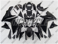 Suzuki GSX-R 600 750 Gloss Black Fairings