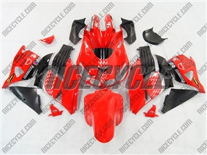 Red Kawasaki ZX14R Fairings