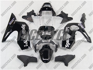 Honda CBR954RR Black/Titanium Motorcycle Fairings