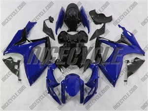 Deep Blue Suzuki GSX-R 600 750 Fairings