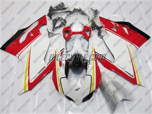 Red/White/Yellow Ducati 1199/899 Panigale Fairings