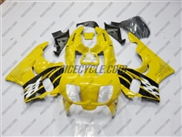 Yellow RR Honda CBR900RR Motorcycle Fairings