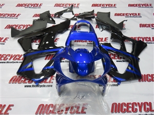 Honda CBR929RR OEM Style Blue/Black Fairings