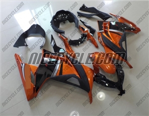 Kawasaki Ninja 300 Orange/Black Fairings