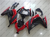 Kawasaki Ninja 300 Red/Black Fairings