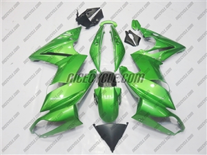 Kawasaki Ninja 650R Metallic Green Fairings