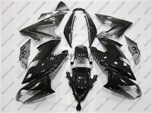 Kawasaki Ninja 650R Gloss/Matte Black Fairings