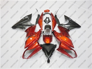 Kawasaki Ninja 650R Burnt Orange Fairings