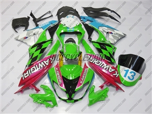 Kawigirl Pink Kawasaki ZX6R Fairings