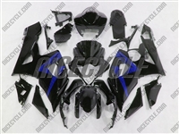 Suzuki GSX-R 1000 Black/Blue Fairings