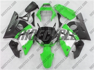 Yamaha YZF-R6 Hybrid Green Fairings