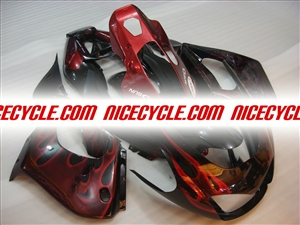 Yamaha YZF 1000 Thunderace Red Flame Fairings