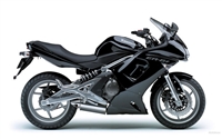 Kawasaki Ninja 650R Gloss Black Fairings