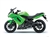 Kawasaki Ninja 650R Green Fairings