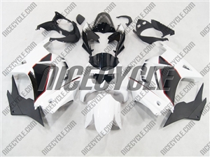 Black/White Ninja 250R Fairings