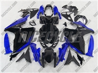 Suzuki GSX-R 1000 Black/Blue Fairings