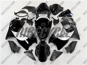 Suzuki GSX-R 1300 Hayabusa Black/Silver Fairings