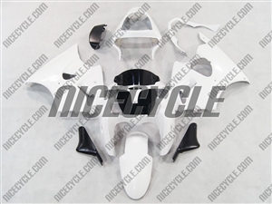 Kawasaki ZX6R White Fairings