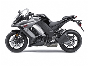 Kawasaki Ninja 1000 Black/Silver Fairings