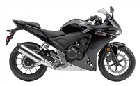 Honda CBR500R Solid Black Fairings