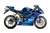 Plasma Blue Triumph Daytona 675 Fairings