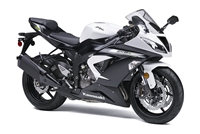 White/Black Kawasaki ZX636 Fairing