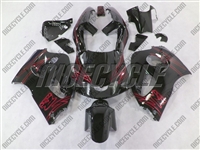 Suzuki Airbrush Red SRAD GSX-R 600 750 Fairings