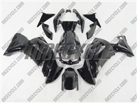 Kawasaki Ninja 650R Solid Black Fairings