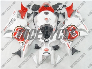 Honda CBR600RR White Lucky Strike Fairings