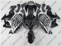 Kawasaki ZX10R Black Barcode Fairings