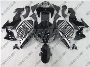 Kawasaki ZX10R Black Barcode Fairings