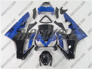 Blue/Black Triumph Daytona 675 Fairing